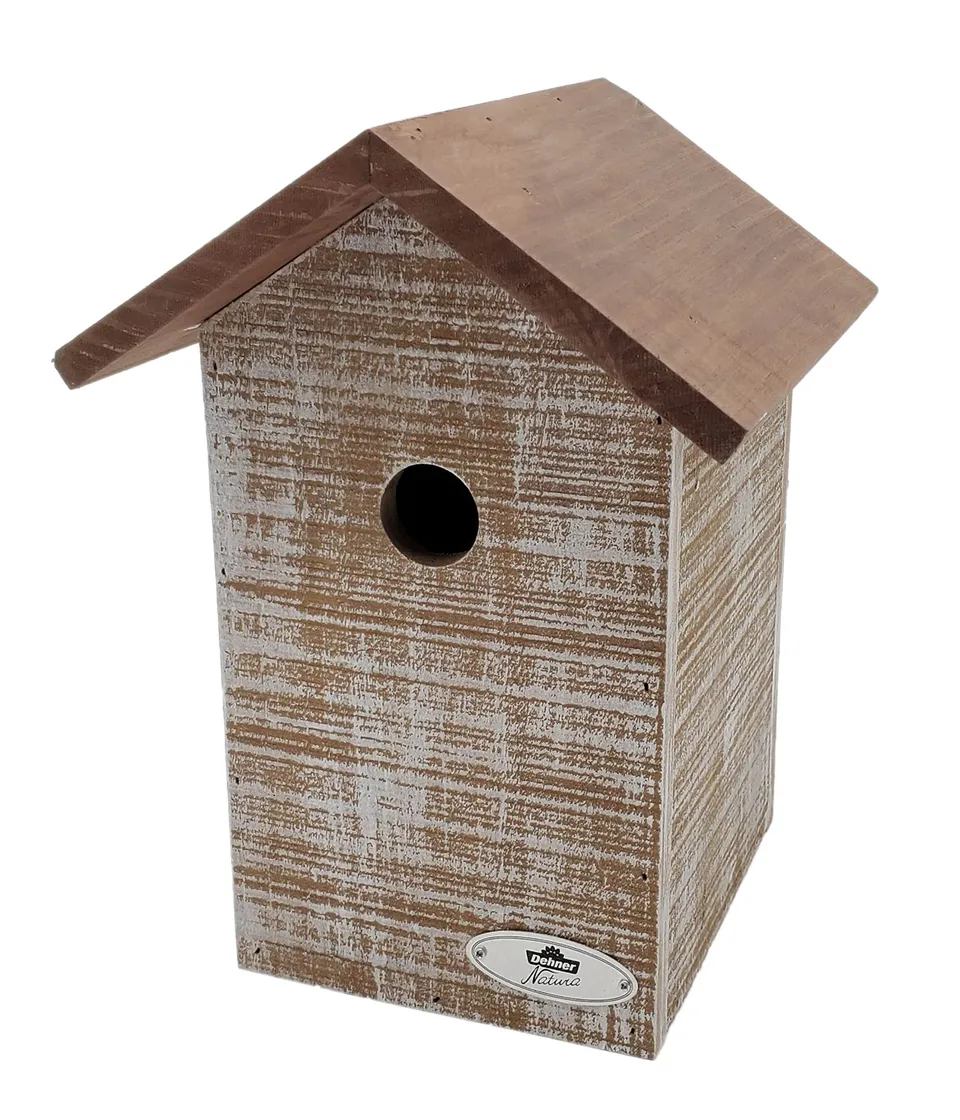 dehner-natura-san-marino-nistkasten-holz-braun-28-mm image 1