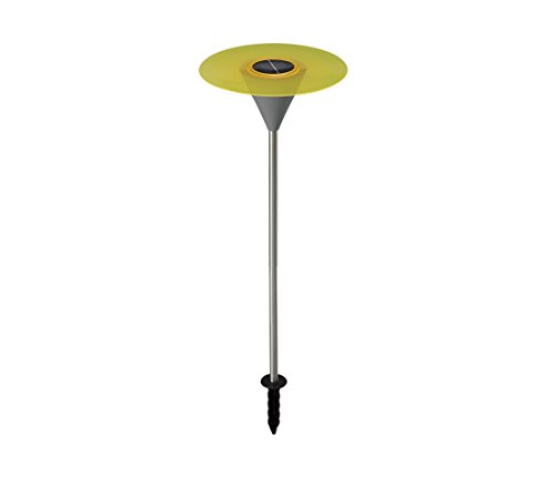 dehner-disc-solarleuchte-49-cm-gelb-wetterfest-frostsicher image 3