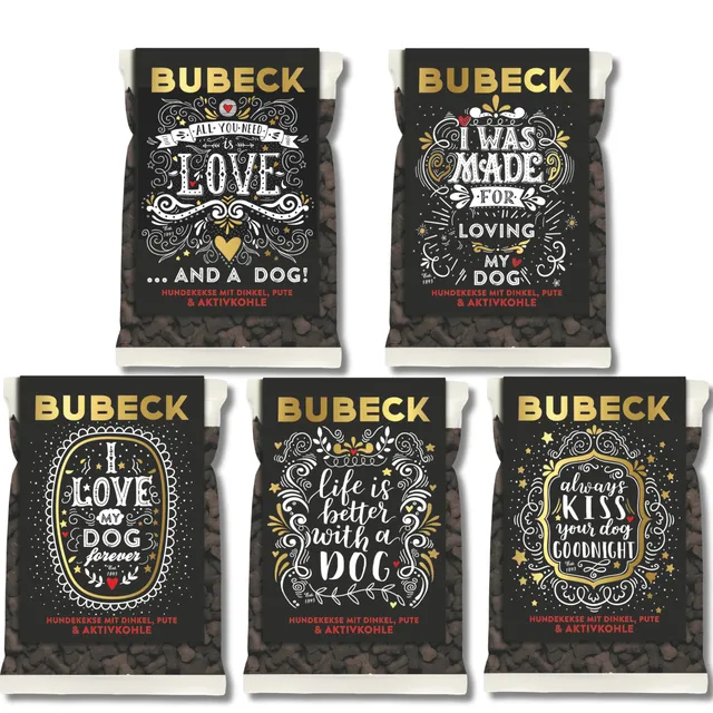 bubeck-aktivkohle-hundekekse-pute-5er-pack-1050g-weizenfrei image 1