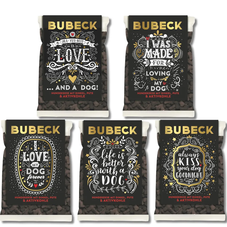 bubeck-aktivkohle-hundekekse-pute-5er-pack-1050g-weizenfrei image 1