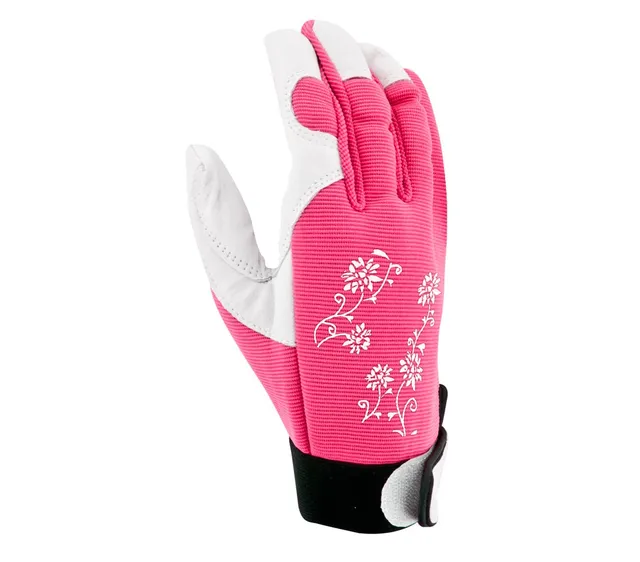 dehner-jardy-gartenhandschuh-gr-e-9-l-leder-pink image 1