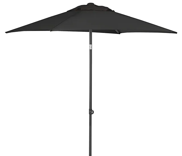 dehner-andros-sonnenschirm-210x150cm-dunkelgrau-uv80 image 1
