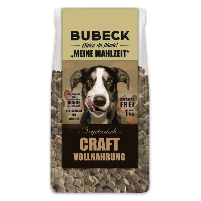bubeck-trockenfutter-vegetarisch-getreidefrei-1-kg-adult image 1