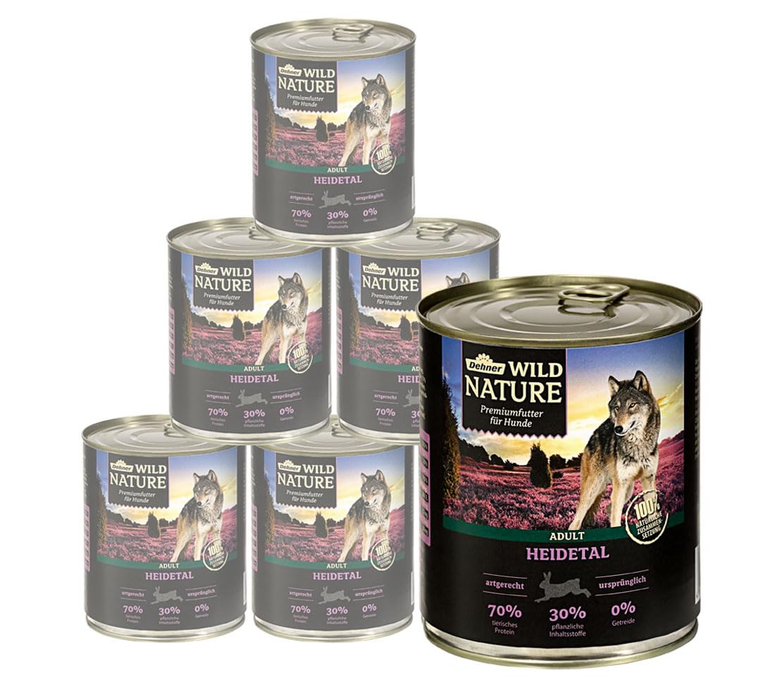 dehner-wild-nature-hundefutter-pferd-nassfutter-6x400-g-getreidefrei image 8