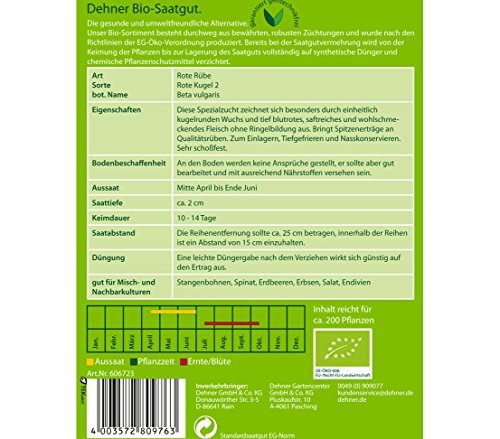 dehner-bio-rote-kugel-2-rote-bete-saatgut-5er-pack-bio image 4