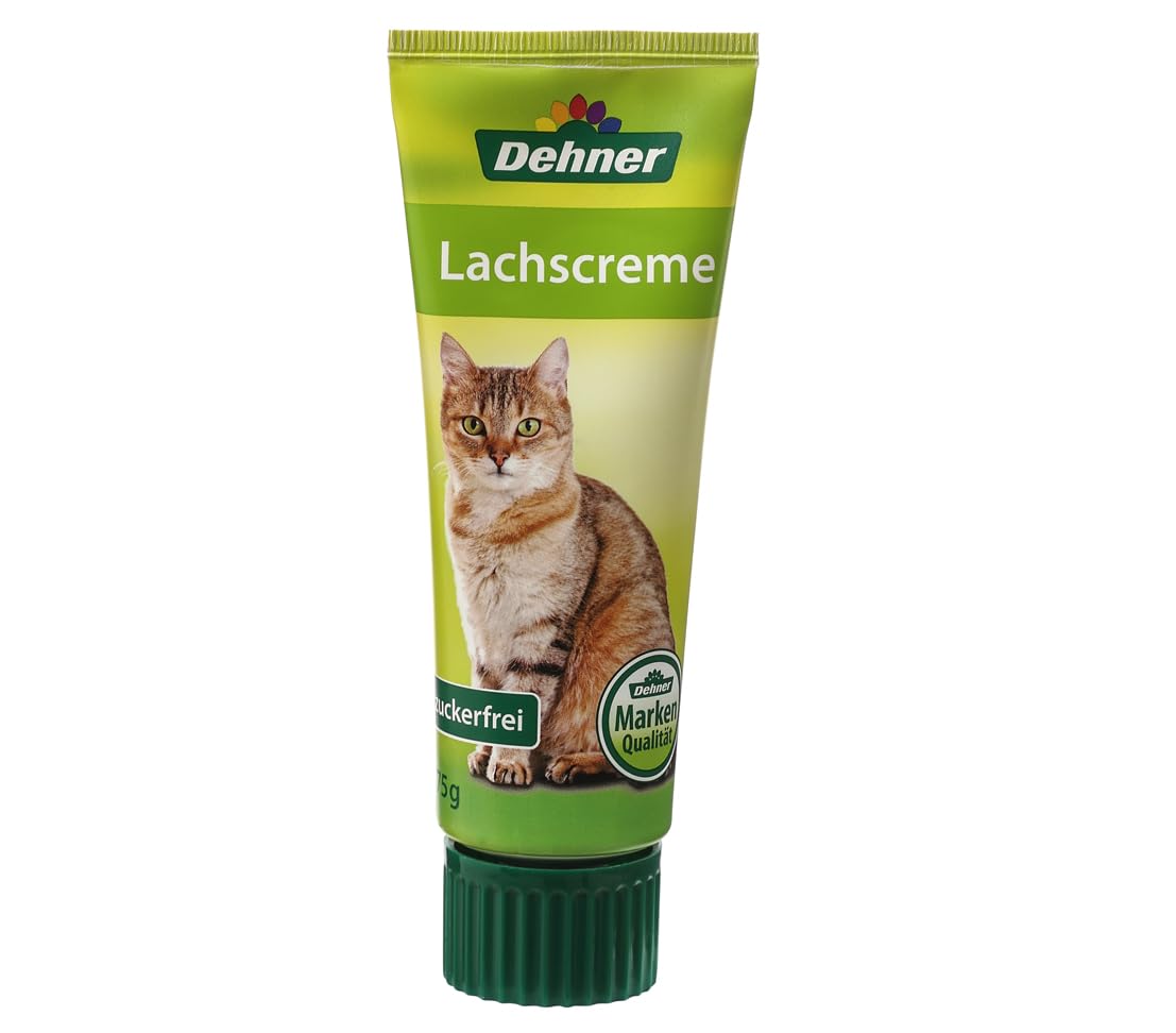 dehner-lieblinge-katzensnack-lachscreme-6x75g-zuckerfrei image 4
