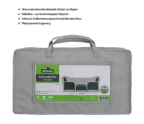 dehner-abdeckung-sitzgruppe-240x80x200-cm-polyester-grau-wasserabweisend image 7