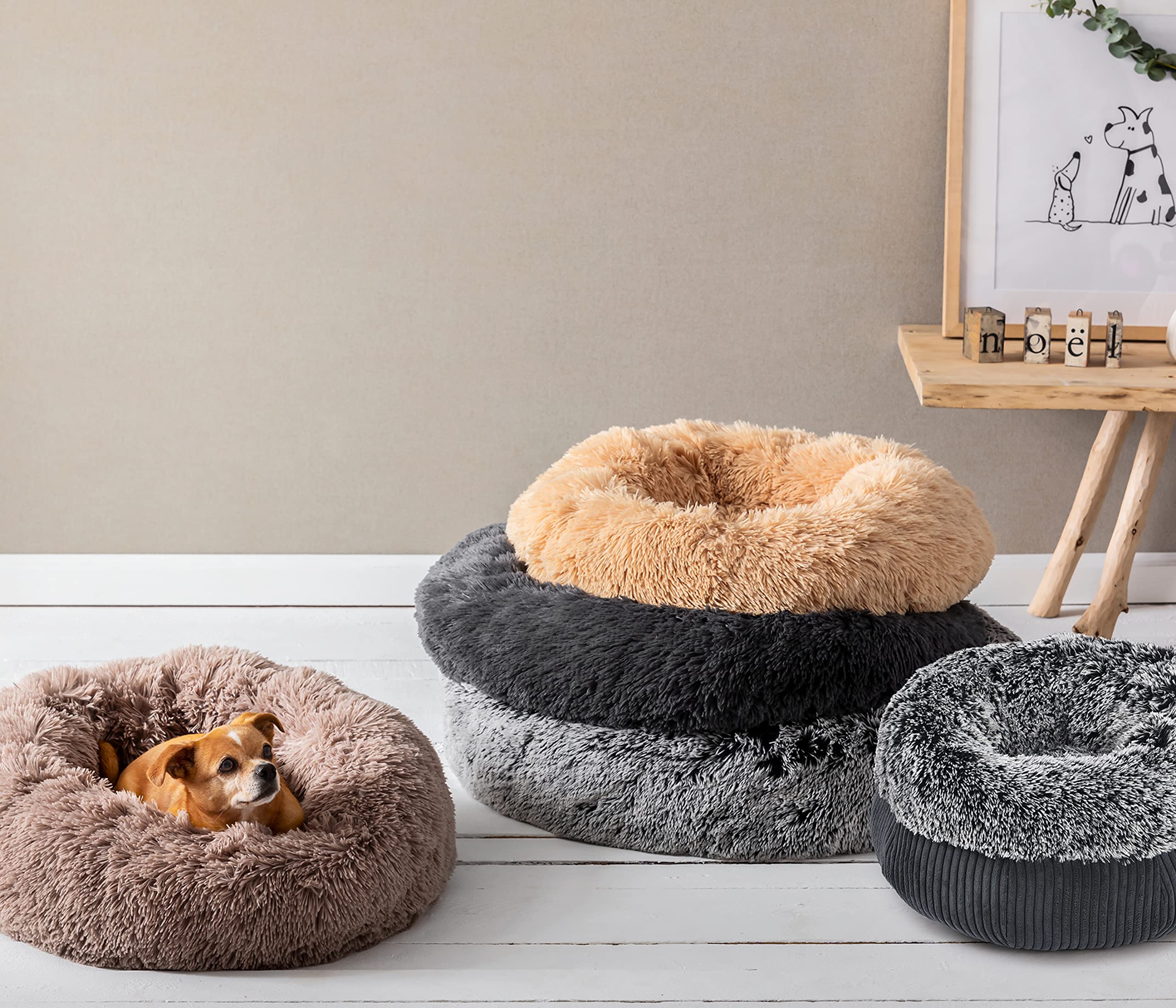 dehner-lieblinge-cookie-hundebett-katzenbett-l-dunkelgrau image 5