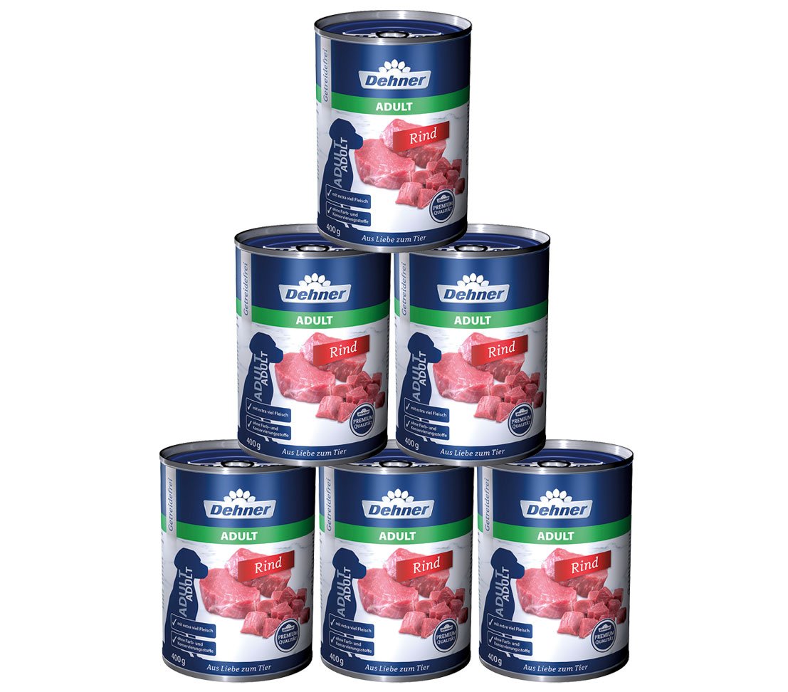 dehner-premium-hundefutter-nassfutter-rind-wild-adult-6x800g image 8