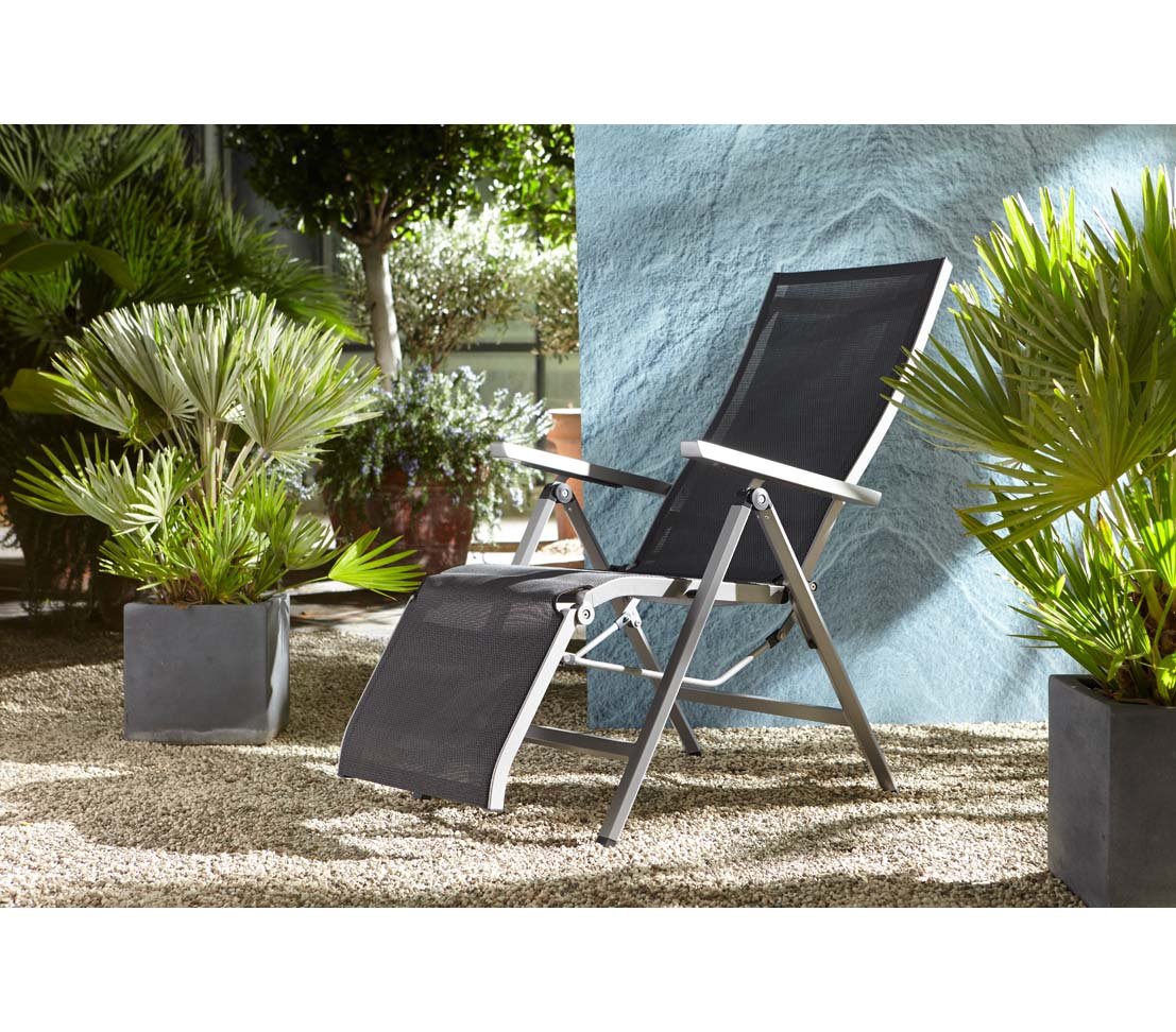 dehner-macon-relaxsessel-schwarz-silber-aluminium image 2