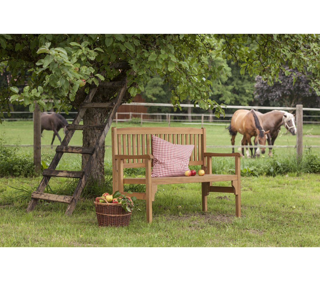 dehner-lucy-gartenbank-holz-2-sitzer-klappbar-120cm image 2