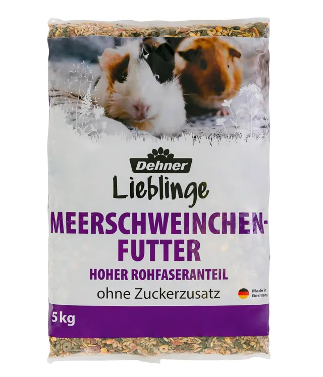 dehner-lieblinge-meerschweinchenfutter-5-kg-ohne-zucker-mit-vitamin-c image 1