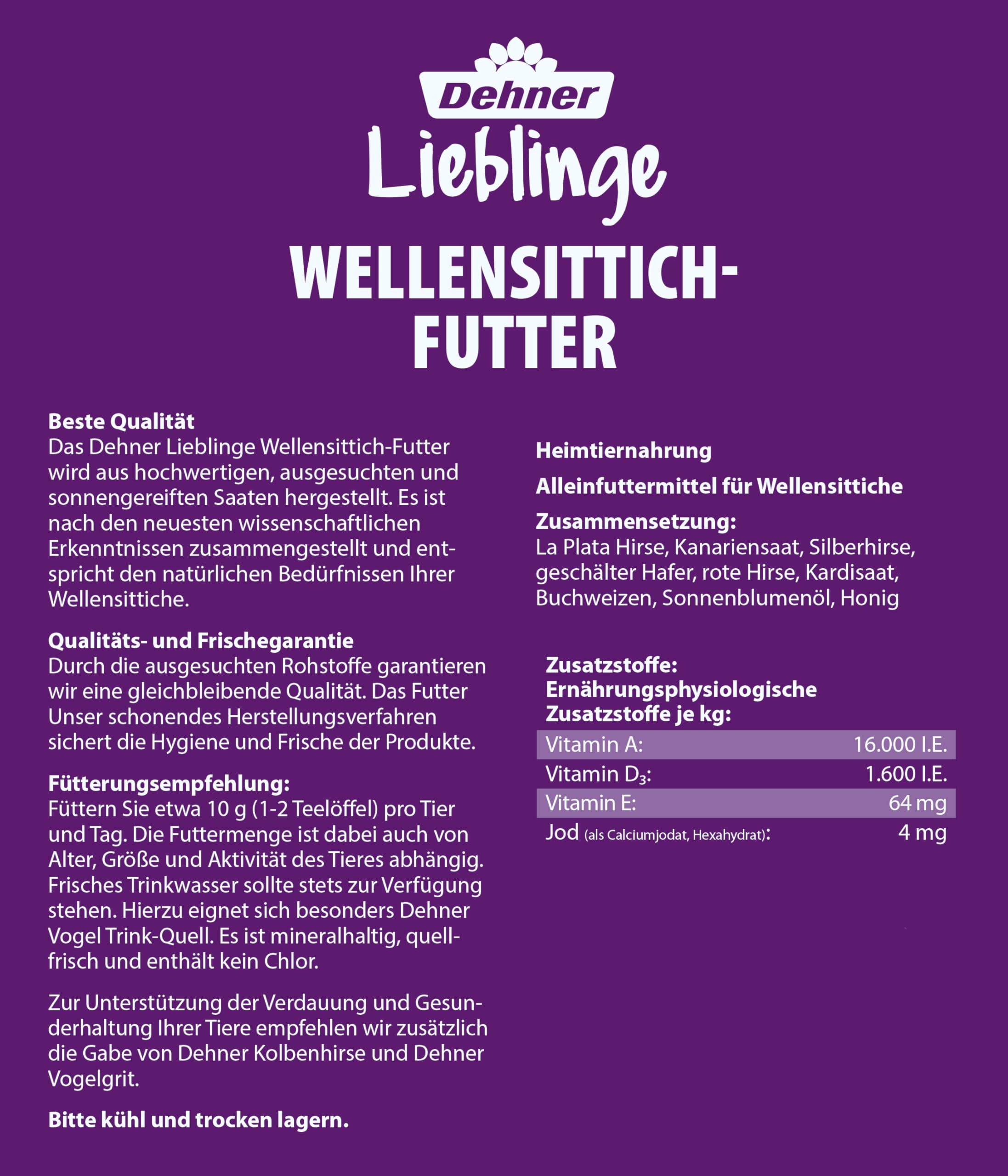 dehner-lieblinge-wellensittichfutter-5-kg-alleinfutter-jod image 2