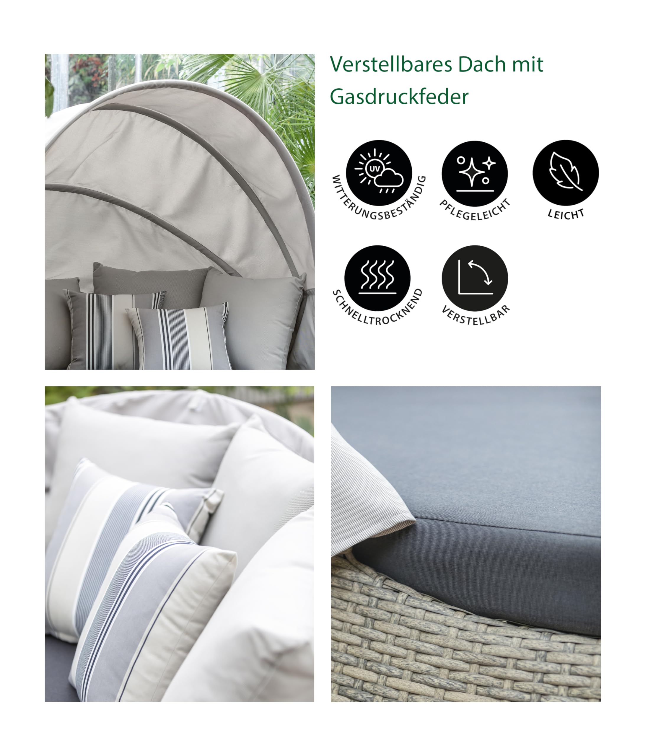 dehner-sun-lounger-florida-220cm-sonneninsel-braun-grau image 2