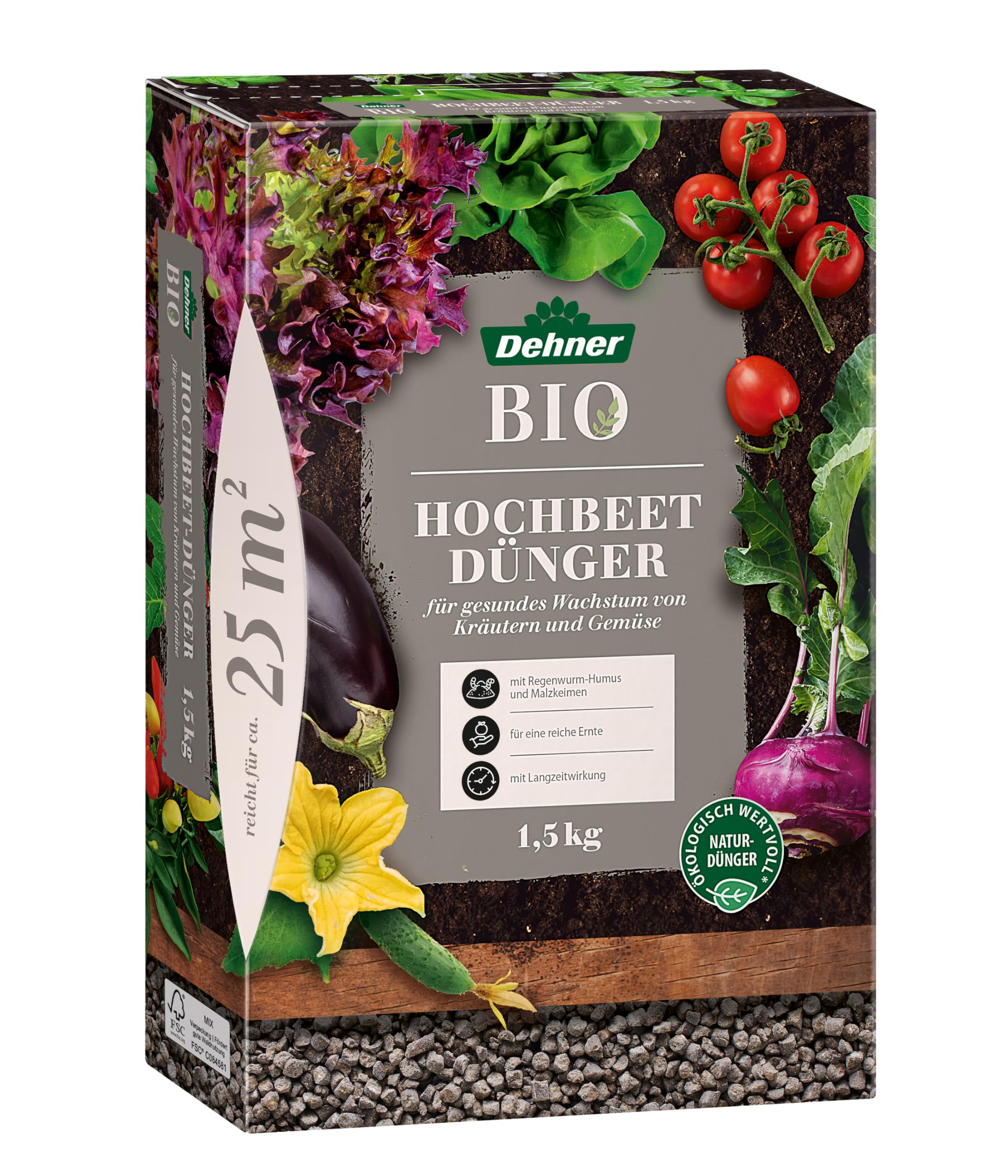 dehner-bio-hochbeetd-nger-1-5-kg-f-r-gem-se-kr-uter-25-qm image 1