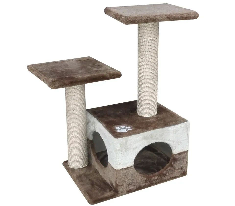 dehner-mia-katzen-kratzbaum-sisal-pl-sch-70-cm-beige image 1