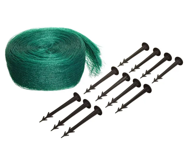 dehner-laubschutznetz-gartenteich-netz-6-x-4-m-gr-n-20-mm image 1