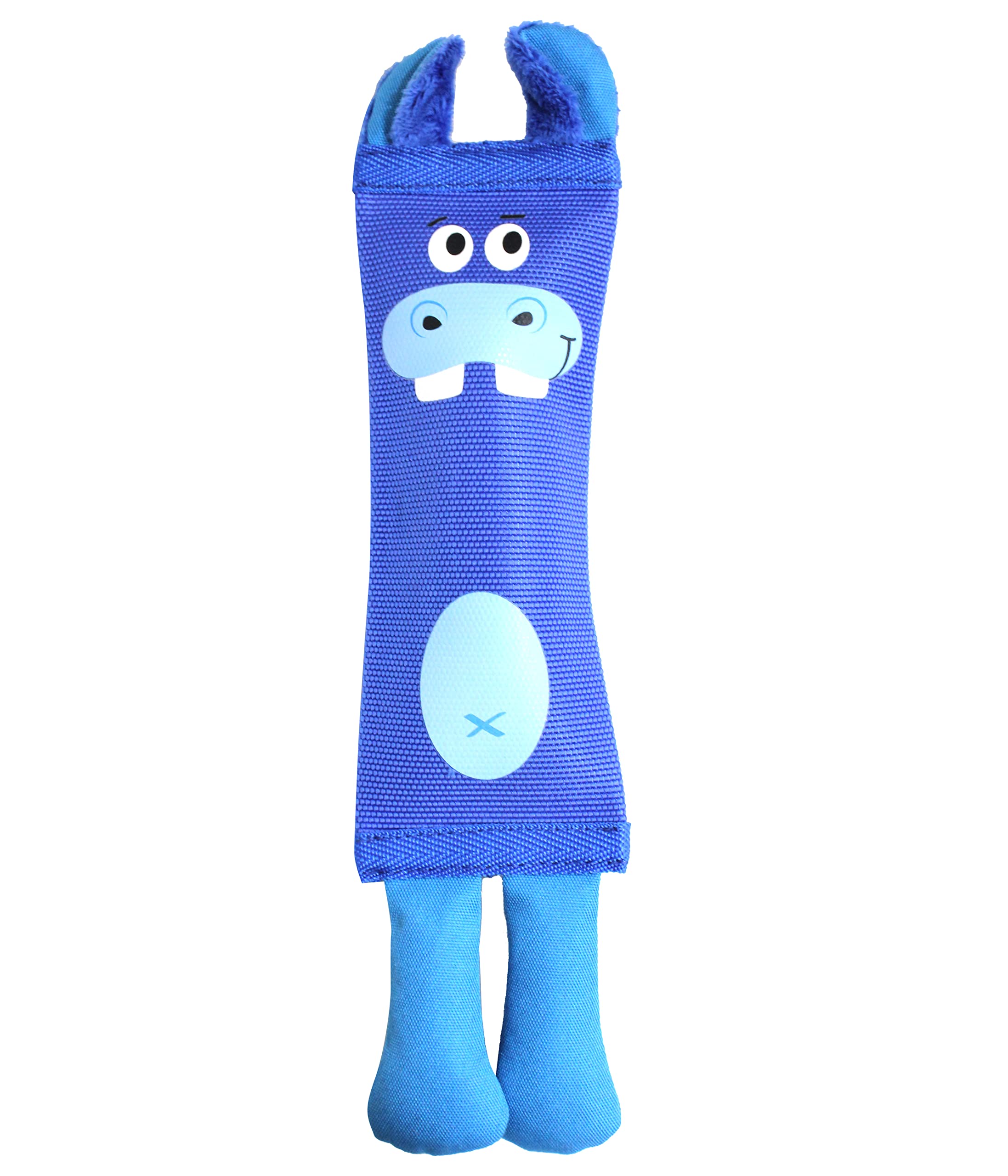 dehner-lieblinge-firehose-hippo-hundespielzeug-blau image 1