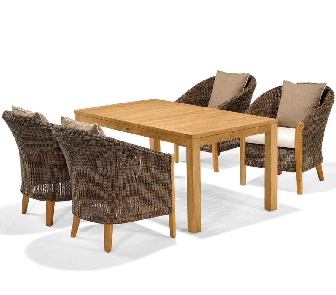 dehner-teakholz-gartentisch-natur-160x76x90-cm-fsc image 4