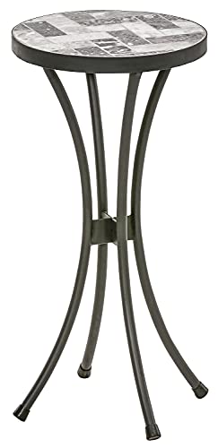dehner-letizia-blumenhocker-60cm-grau-wei-mosaikoptik image 7