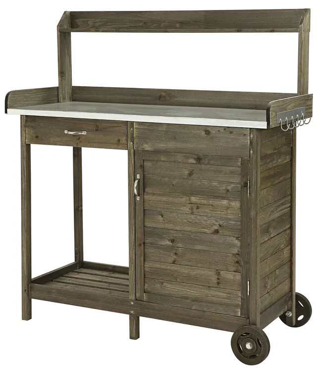dehner-hamilton-holzpflanztisch-tannenholz-125x112x46-cm-braun image 1