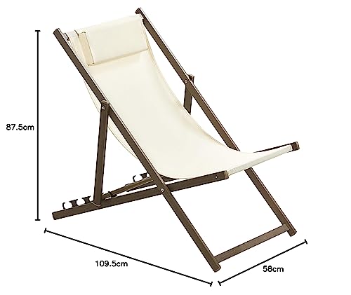 dehner-aruba-strandstuhl-klappstuhl-wei-braun-kissen image 7