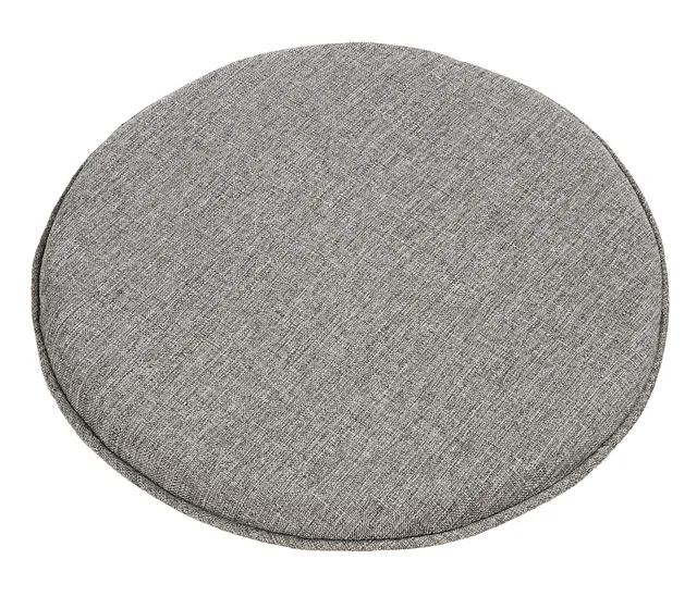 dehner-sitzkissen-lio-40-cm-rundes-stuhlkissen-anthrazit-polyester image 1