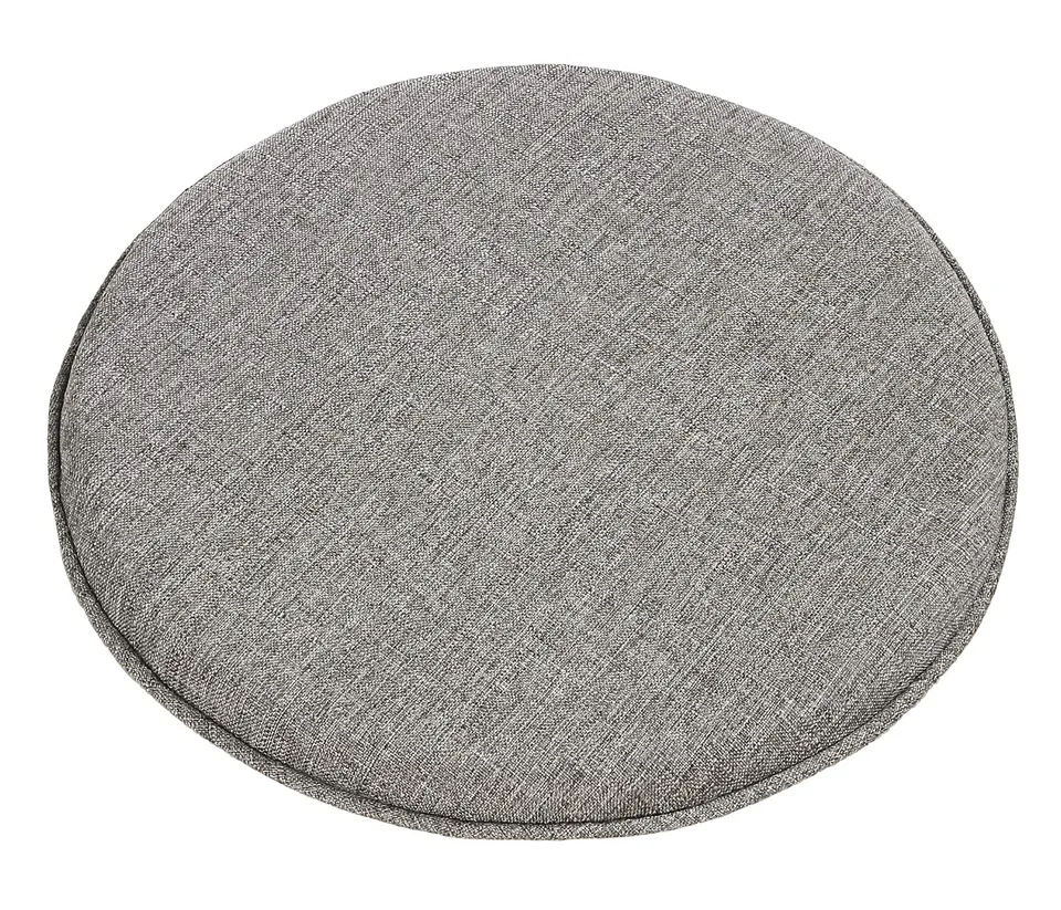 dehner-sitzkissen-lio-40-cm-rundes-stuhlkissen-anthrazit-polyester image 1
