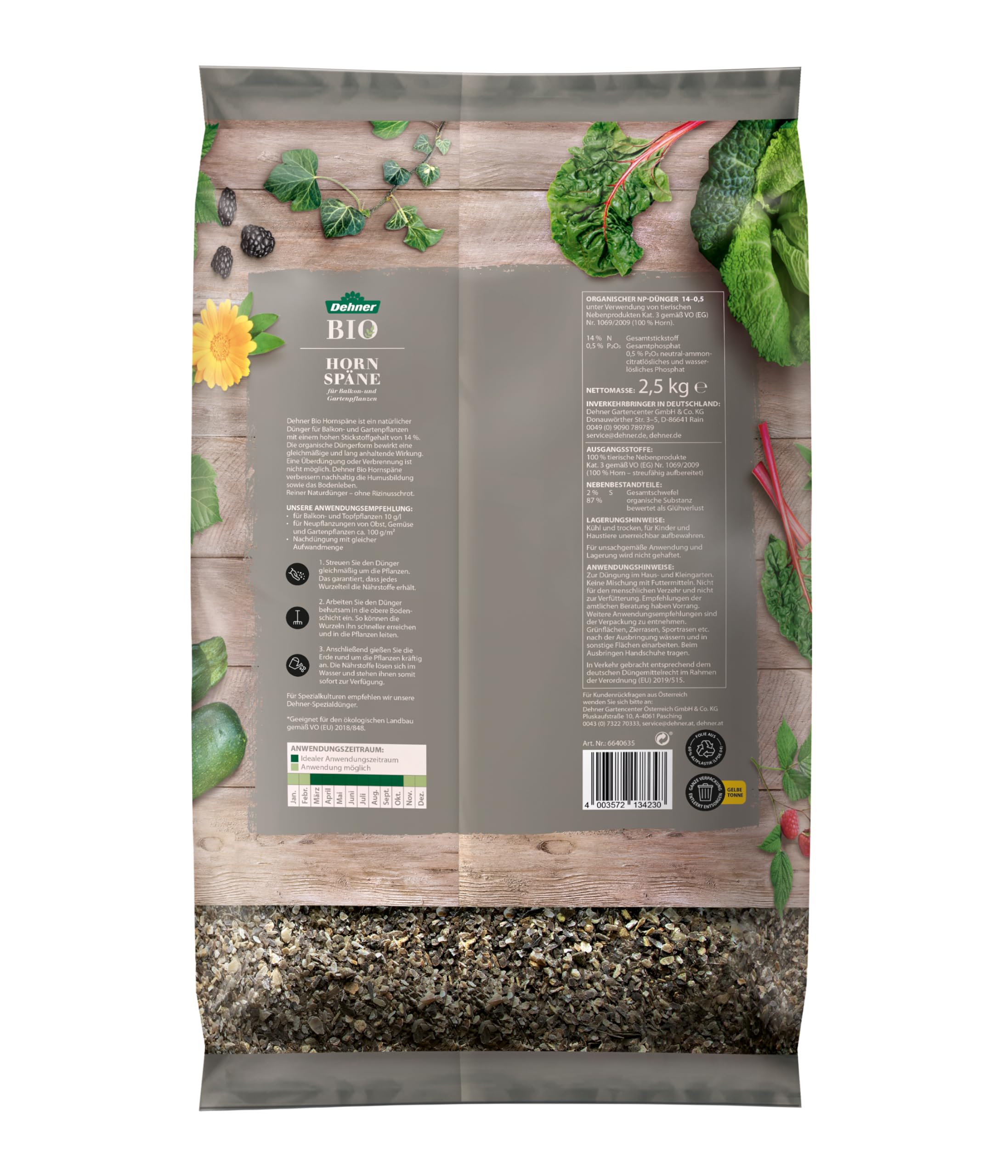 dehner-bio-hornsp-ne-2-5-kg-naturd-nger-stickstoff image 3