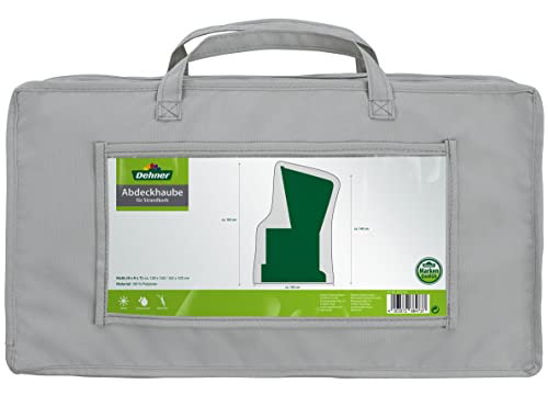 dehner-abdeckhaube-f-r-strandkorb-polyester-grau image 2