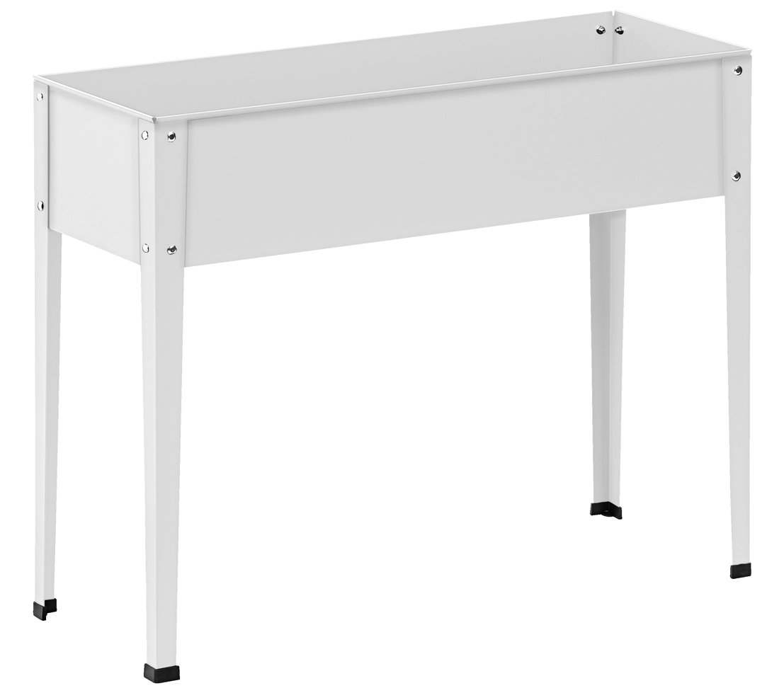 dehner-hochbeet-m-nster-2-metall-100x30cm-wei image 1