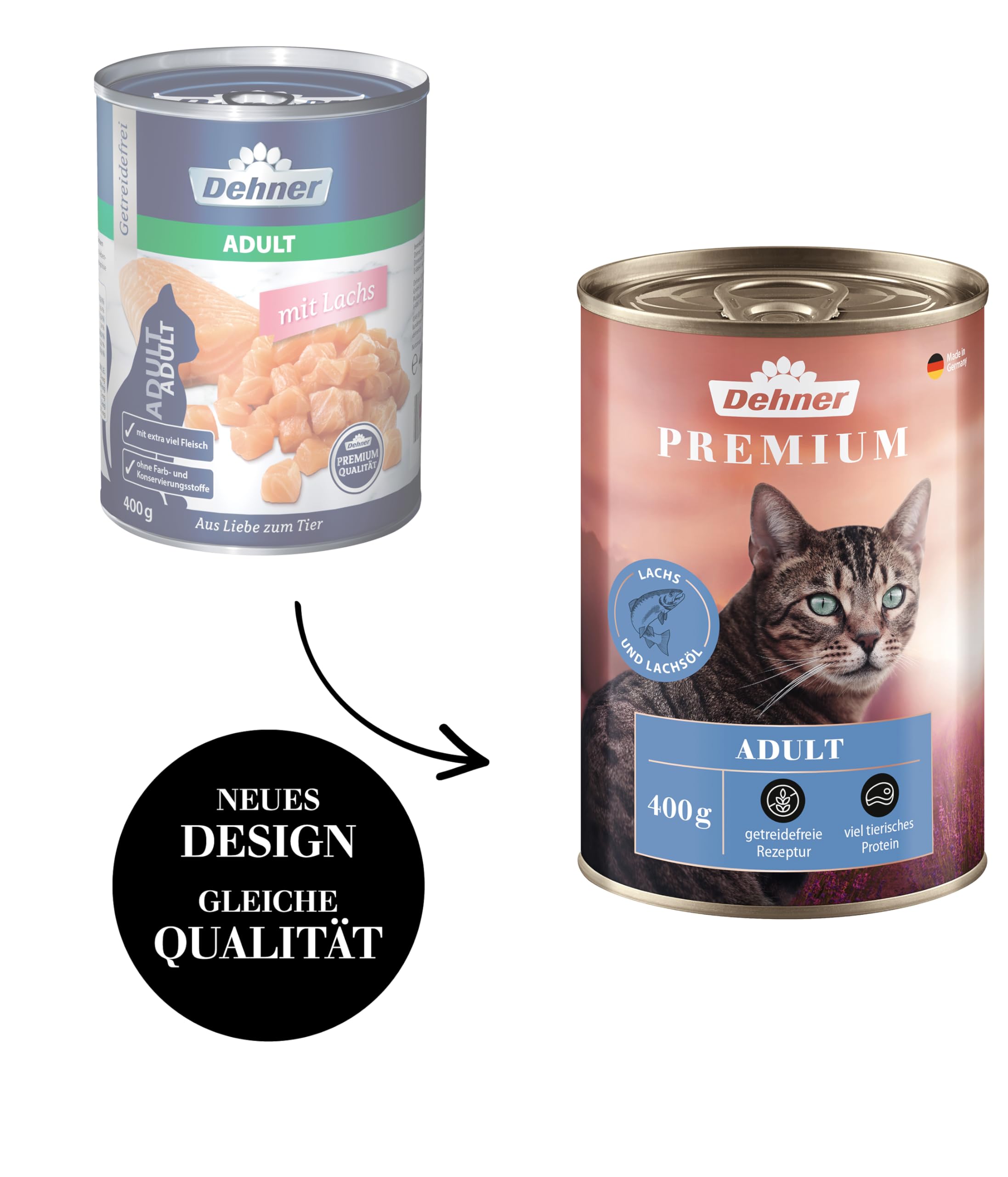 dehner-premium-adult-katzen-nassfutter-lachs-6x400-g image 3
