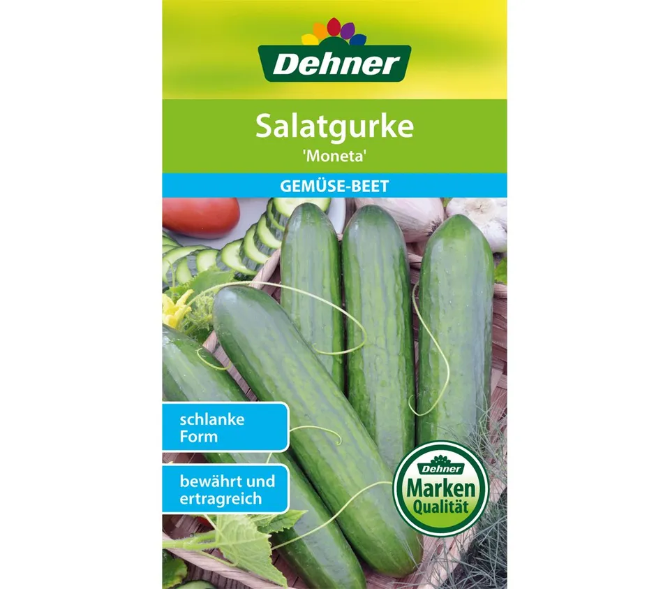 dehner-salatgurke-moneta-samen-5er-pack-schlank image 1