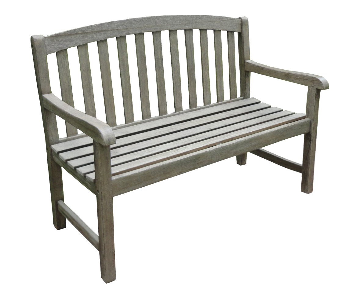 dehner-skane-gartenbank-2-sitzer-120cm-akazienholz-grau image 1