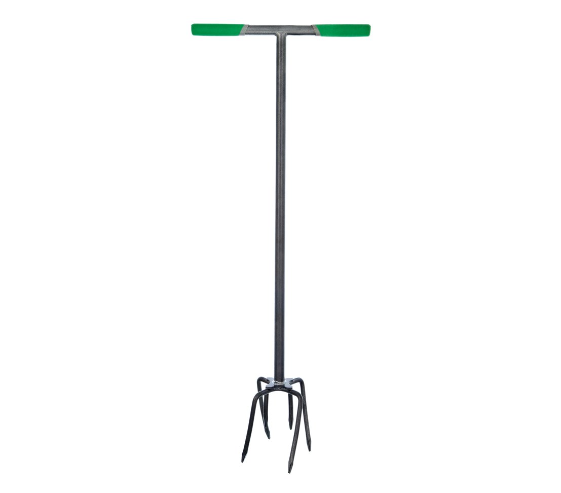dehner-gartenkralle-90-cm-stahl-grau-gr-n-unkraut-boden image 1