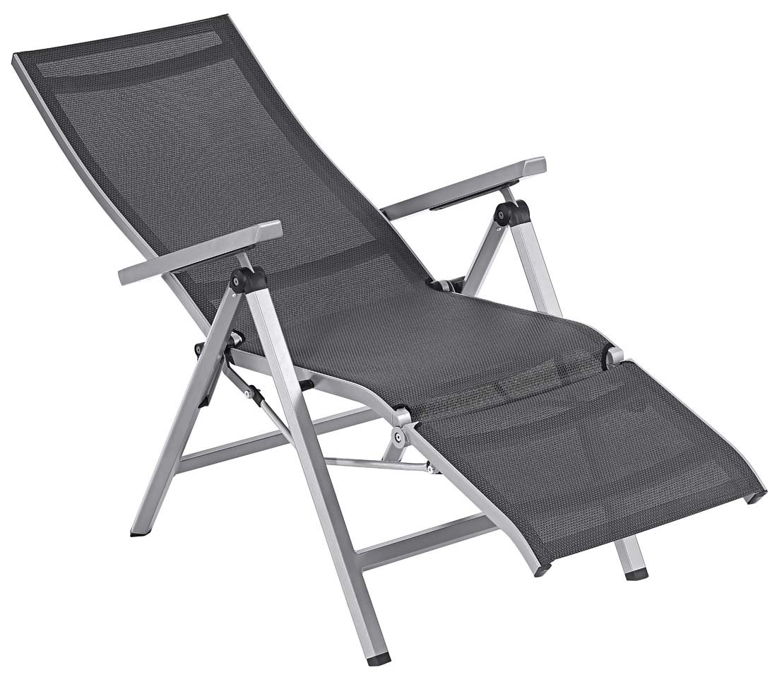 dehner-macon-relaxsessel-schwarz-silber-aluminium image 4