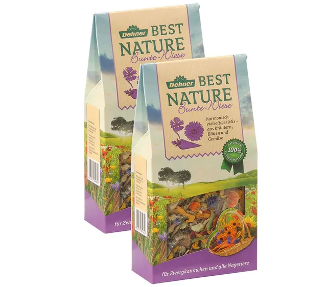 dehner-best-nature-nagersnack-bunte-wiese-250-g-naturbelassen image 1