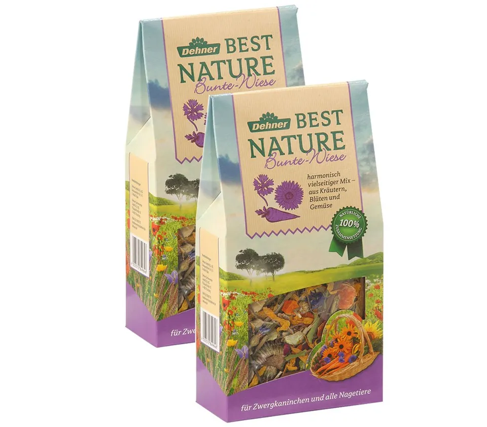 dehner-best-nature-nagersnack-bunte-wiese-250-g-naturbelassen image 1