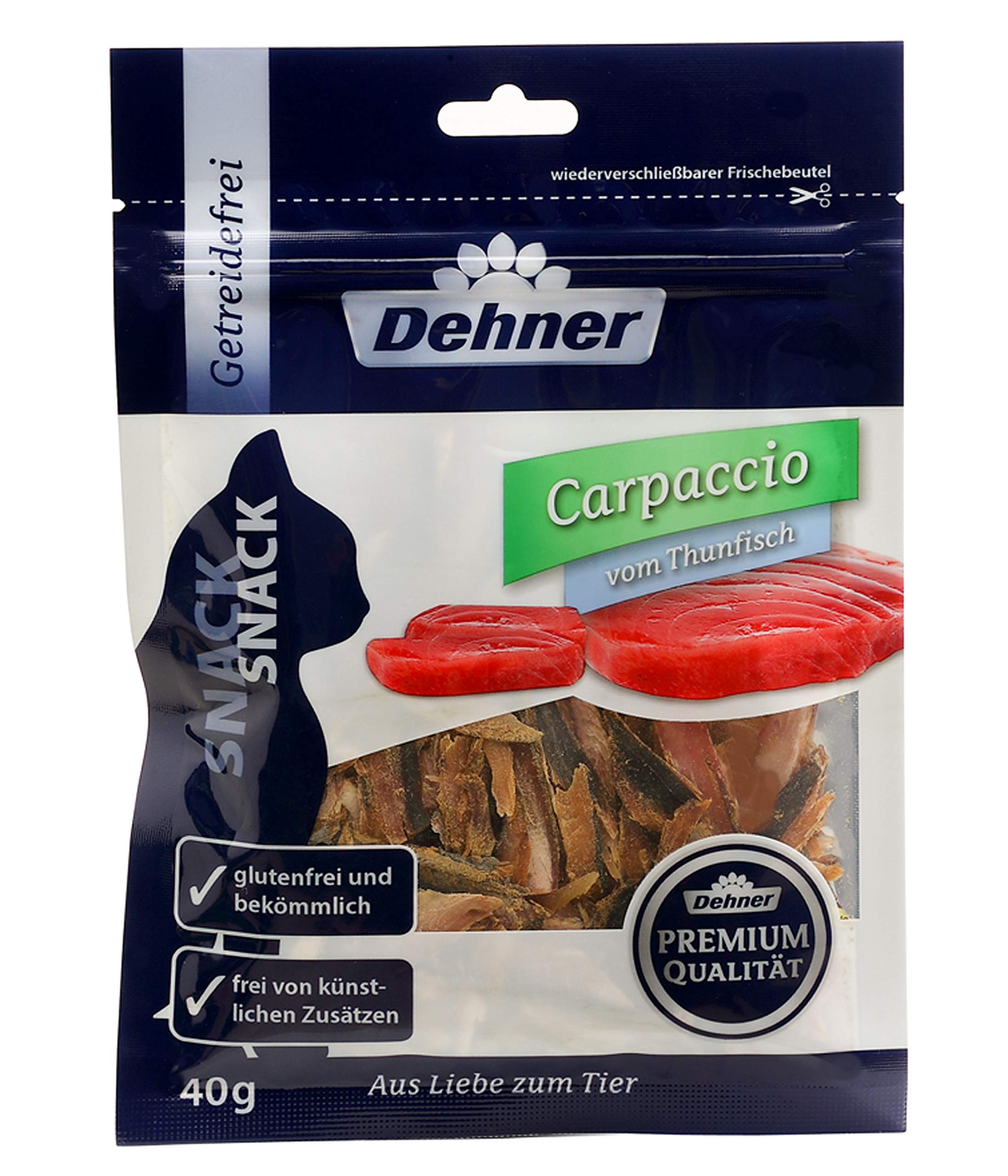dehner-premium-katzensnack-thunfisch-carpaccio-12x40-g-getreidefrei image 7