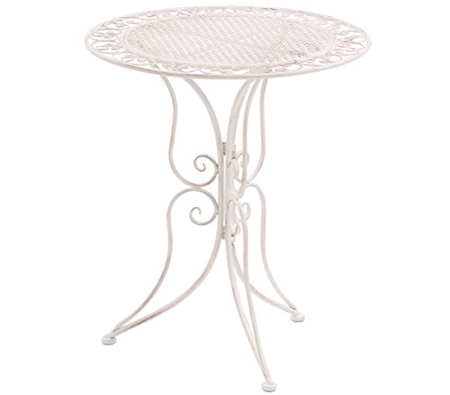 dehner-provence-stylo-gartentisch-metall-wei-60-cm image 7