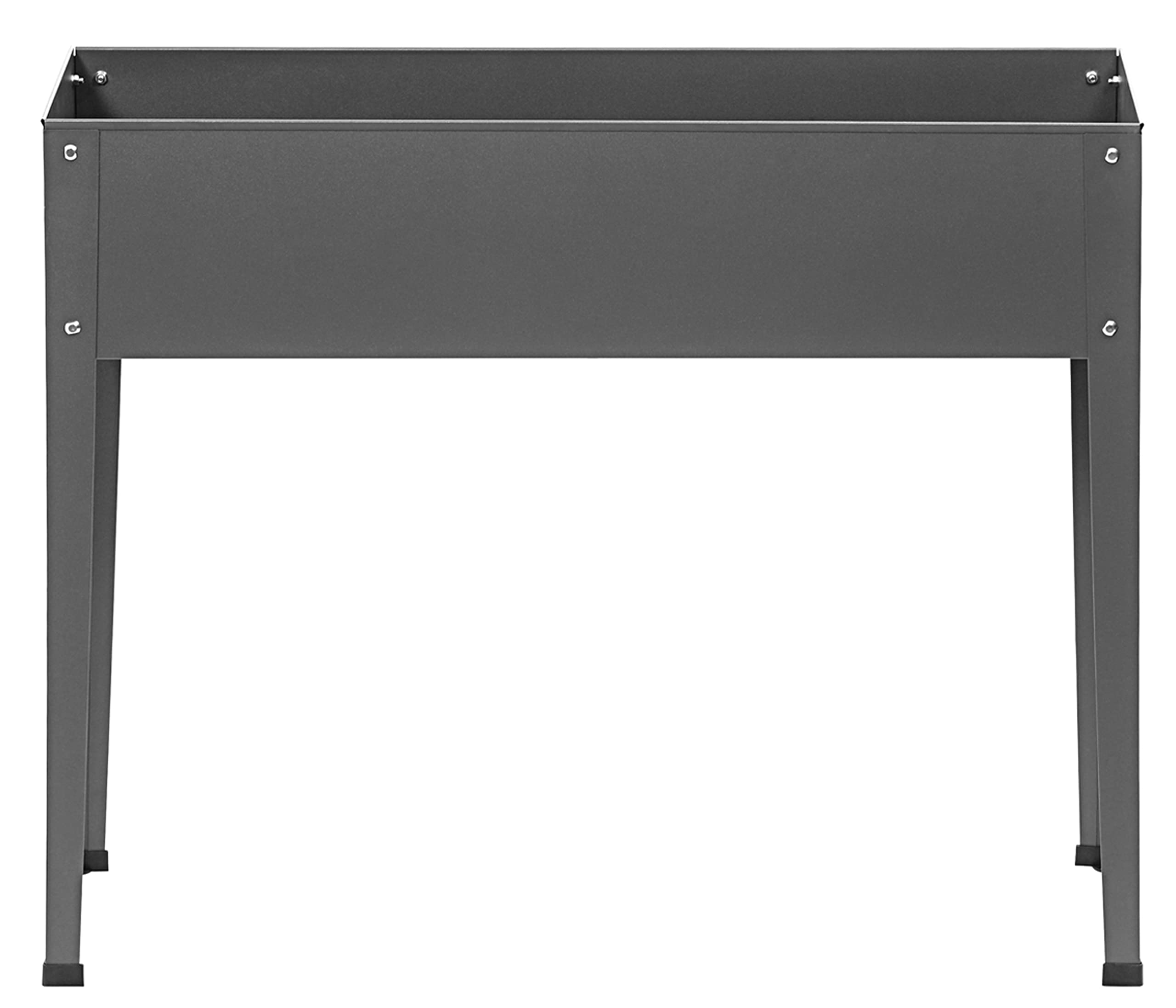 dehner-m-nster-2-hochbeet-stahl-grau-100-x-30-x-80-cm image 2