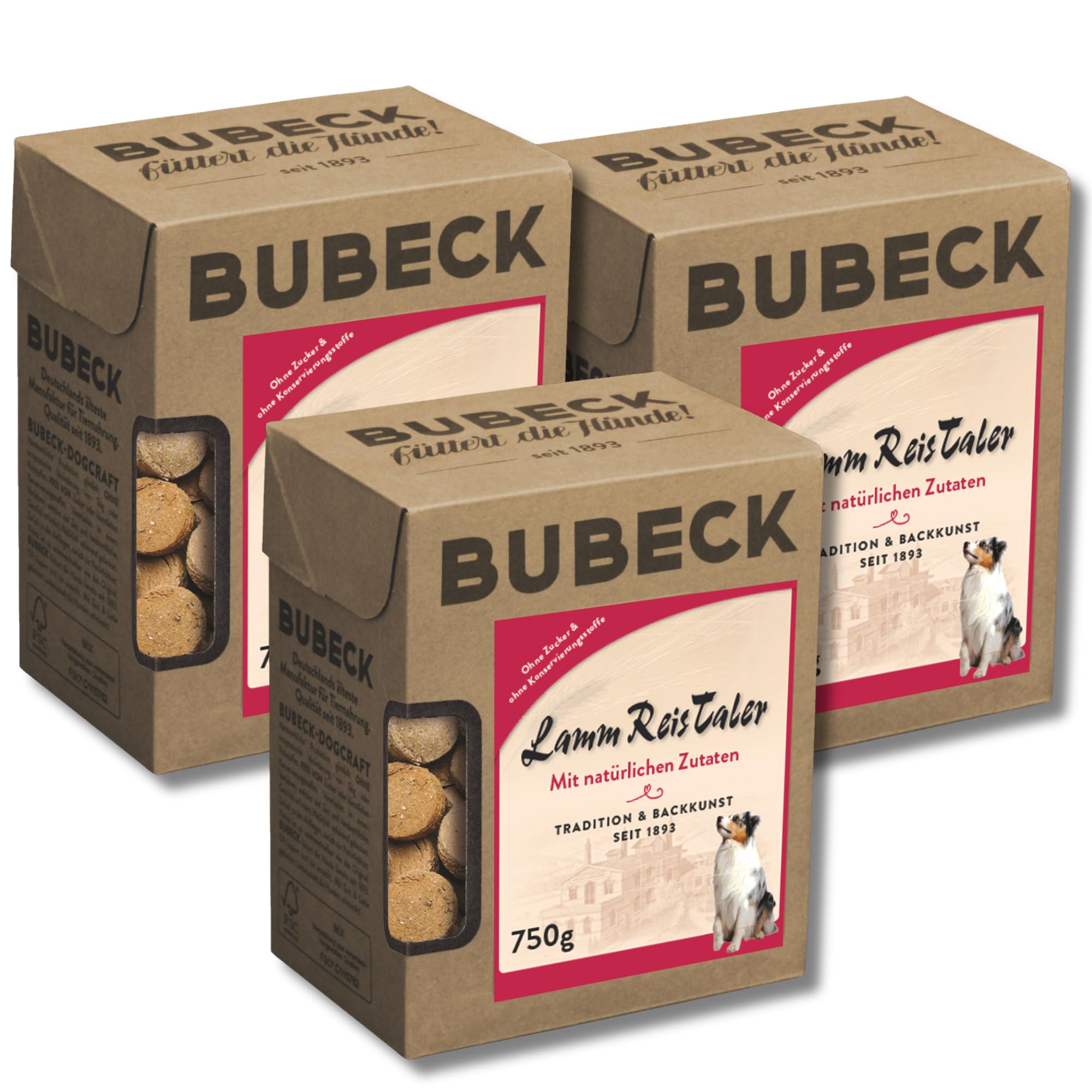 bubeck-hundekuchen-mix-3-x-750-g-lamm-pansen-rind image 3