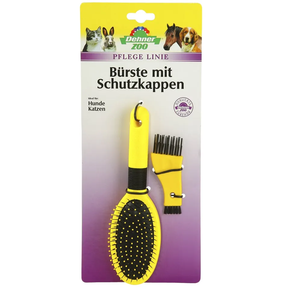 dehner-universalpflegeb-rste-hundeb-rste-mit-schutzkappen image 1