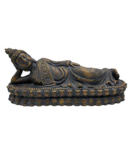 dehner-buddha-dekofigur-braun-gold-62-5x18x26-cm-magnesia image 3