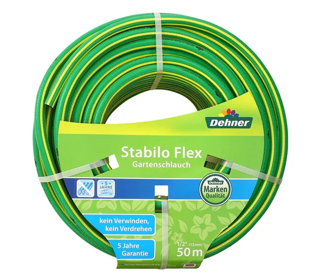 dehner-stabilo-flex-gartenschlauch-50-m-1-2-zoll-phthalatfrei image 1