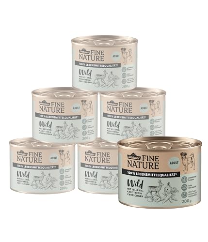 dehner-fine-nature-hundefutter-wild-nass-6x200-g-getreidefrei image 8
