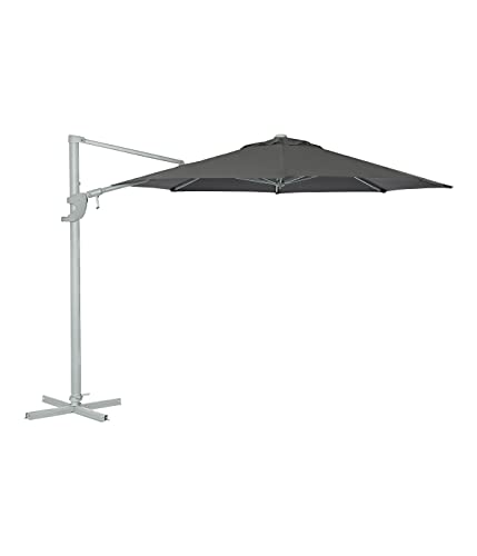 dehner-ampelschirm-zypern-300cm-grau-alu-polyester image 7