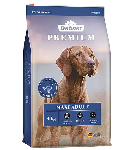 dehner-premium-maxi-adult-trockenfutter-ente-lamm-4-kg-getreidefrei image 4