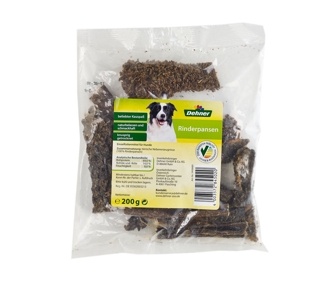 dehner-hundeleckerlies-rinderpansen-hundesnack-800-g-ohne-zusatzstoffe image 2