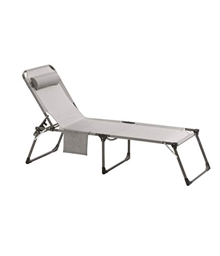 dehner-campingliege-mallorca-224x73x45-cm-alu-textilene-grau-schwarz image 2